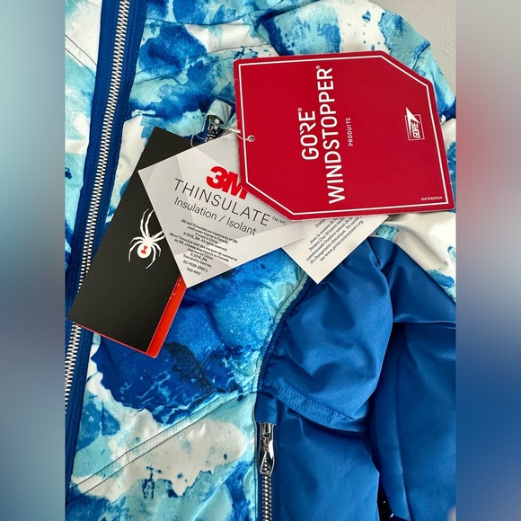 NWTs Spyder Fleur Synthetic Down Gore-Windstopper Ski Jacket. Women’s Sz. 2 - Picture 10 of 16